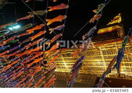 東京タワーと鯉のぼり 東京タワーと鯉のぼり 65865465