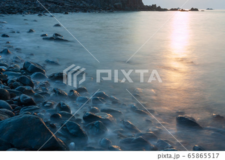 海岸 波 海 65865517