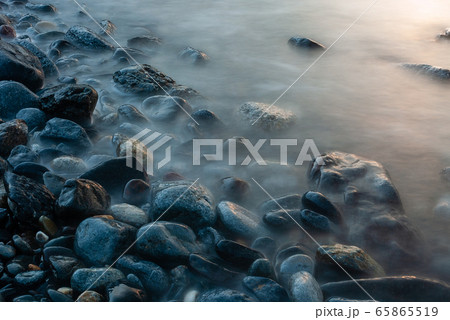 海岸 波 海 65865519