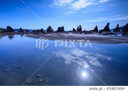 晴天の橋杭岩 65865984