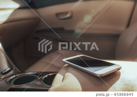 Phone is at cabin of the new car 65866845