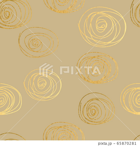 Gold texture. Circles seamless pattern. Abstract gold glitter background. Vector Gold texture. Circles seamless pattern. Abstract gold glitter background. Vector 65870281