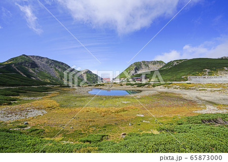 乗鞍畳平、鶴ヶ池を望む 65873000