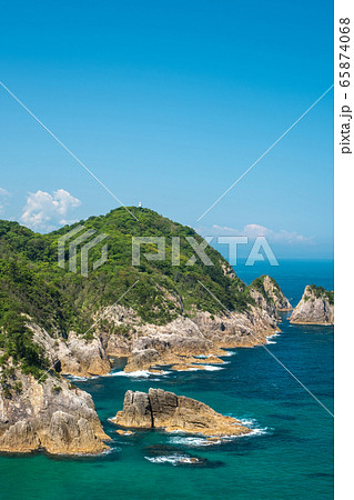 浦富海岸 初夏 青空 浦富海岸 初夏 青空 65874068