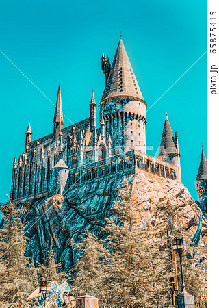 World famous park Universal Studios in Hollywood. 65875415