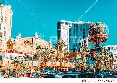 Las Vegas, Nevada, Main street of Las Vegas- is 65875837