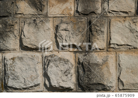 old stone wall as background 65875909
