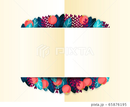 Holiday background with flowers and leaves. Exotic plants for cards, wedding invitation, posters, save the date or greeting design. Holiday background with flowers and leaves. Exotic plants for cards, wedding invitation, posters, save the date or greeting design. 65876195