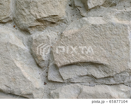 Gray stone wall background, mosaic stonewall Gray stone wall background, mosaic stonewall 65877104