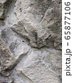 Gray stone wall background, mosaic stonewall 65877106