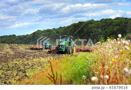 Agricultural work in processing, cultivation 65879016