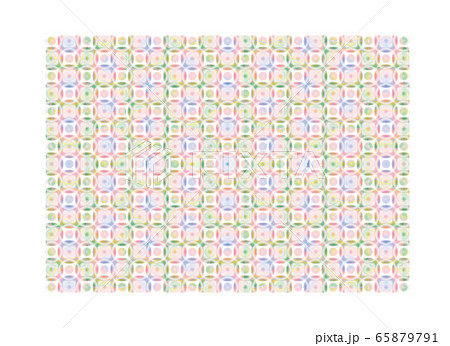明るい色合いの幾何学模様のイラスト素材 明るい色合いの幾何学模様のイラスト素材