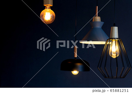 Interior decoration of stylish housing. Loft style Interior decoration of stylish housing. Loft style 65881251