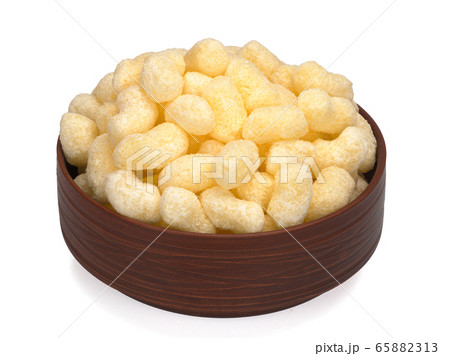 Unglazed sweet corn sticks in a plate 65882313