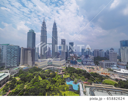 クアラルンプール眺望 ペトロナス・ツインタワー Twin Tower, Kuala Lumpur 65882624