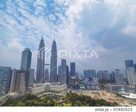 クアラルンプール眺望 ペトロナス・ツインタワー Twin Tower, Kuala Lumpur 65882625