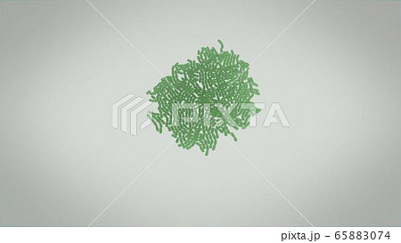 3d render of bacteria and viruses in a petri dish 3d render of bacteria and viruses in a petri dish 65883074
