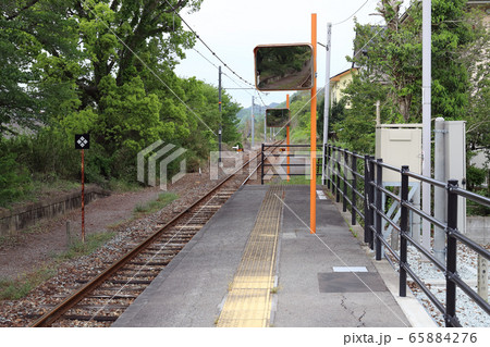 比延駅ホーム 谷川方面(兵庫県 西脇市 加古川線) 比延駅ホーム 谷川方面(兵庫県 西脇市 加古川線) 65884276
