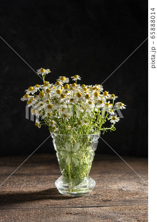 German chamomile flowers in a vase German chamomile flowers in a vase 65888014