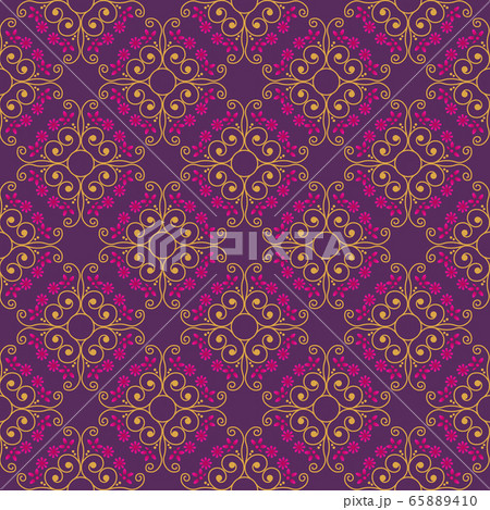 Vector Seamless Pattern for Postcards, wallpaper, web background, Print and textile printing Vector Seamless Pattern for Postcards, wallpaper, web background, Print and textile printing 65889410