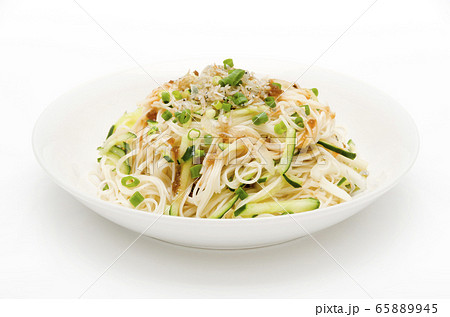 まぜそば風あっさり素麺 まぜそば風あっさり素麺 65889945