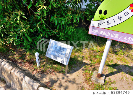 天保山 山頂 三角点 天保山 山頂 三角点 65894749