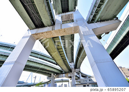 阪神高速湾岸線　天保山ジャンクション 65895207