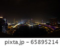 シンガポール　夜景　パノラマ　F1予選の日２ 65895214