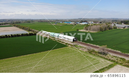 JR石勝線の特徴的なシェルター 65896115