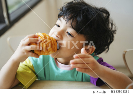I eat croissant in the morning. I eat croissant in the morning. 65896885