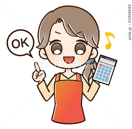 指差し主婦 OK 電卓 指差し主婦 OK 電卓 65898689