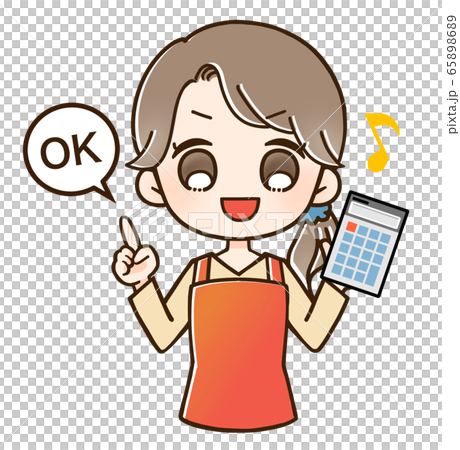 指差し主婦 OK 電卓 指差し主婦 OK 電卓 65898689