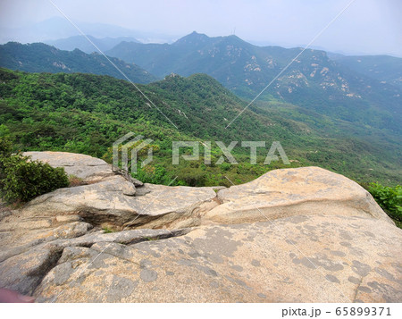 冠岳山 奇岩怪石 霧 65899371