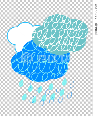 雨雲圖標 雨雲圖標 65899596