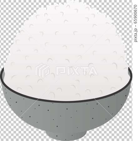 Large serving of rice - Stock Illustration [65900670] - PIXTA