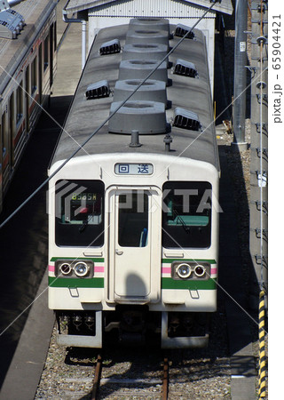 大宮総合車両センターにて検査を受ける107系電車 65904421