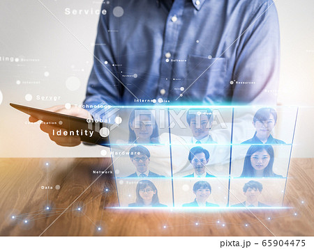 テレワーク 65904475