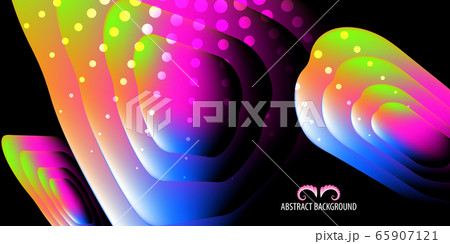Geometric colorful abstract background template 65907121
