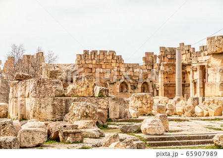 Ancient ruined walls of Grand Court of Jupiter Ancient ruined walls of Grand Court of Jupiter 65907989