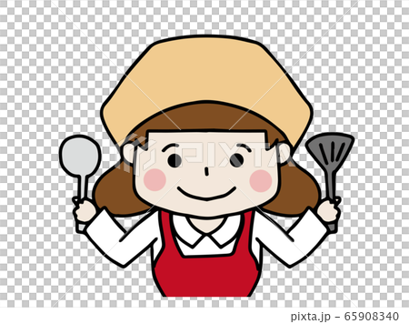 Staff clerk greeting cooking Staff clerk greeting cooking 65908340