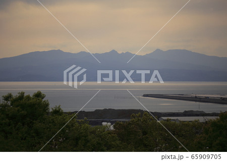 荒尾市 四山神社 夕景、 荒尾市 四山神社 夕景、 65909705