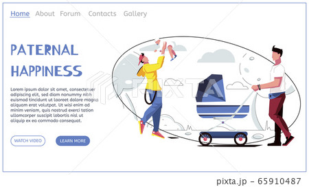 Parental Happiness Landing Page 65910487