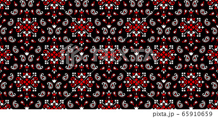 Rectangular seamless Bandana Print vector design for rug, carpet, tapis, shawl, towel, textile, yoga mat. Neck scarf or kerchief pattern design. Traditional ornamental ethnic pattern with paisley. Rectangular seamless Bandana Print vector design for rug, carpet, tapis, shawl, towel, textile, yoga mat. Neck scarf or kerchief pattern design. Traditional ornamental ethnic pattern with paisley. 65910659