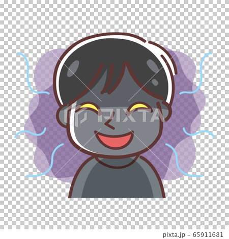 悪意のあるムードの男性のイラスト(サイコパス) 悪意のあるムードの男性のイラスト(サイコパス) 65911681