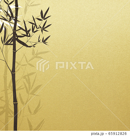 和風-背景-和紙-竹 65912826