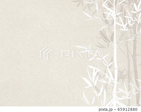 和風-背景-和紙-竹 65912880