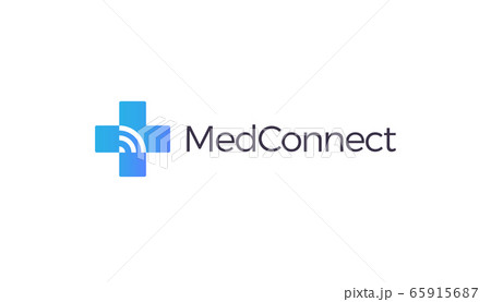 Medical cross logo. Online medicine sign. Plus symbol. Internet, wifi connection vector illustration. Distant healthcare system emblem. Isolated distance doctor consulting app icon. Tele health. Medical cross logo. Online medicine sign. Plus symbol. Internet, wifi connection vector illustration. Distant healthcare system emblem. Isolated distance doctor consulting app icon. Tele health. 65915687