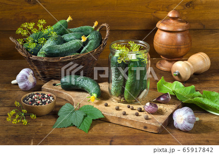 Preparation for pickling cucumbers 65917842