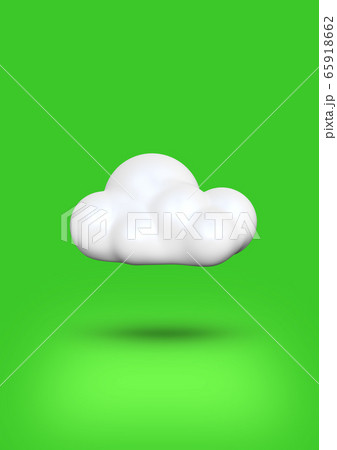 クラウド　雲　3D　CG　イラスト　イメージ 65918662
