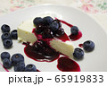 ブルーベリーレアチーズケーキ 65919833